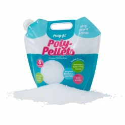 6 Pack: Poly-Fil® Poly-Pellets® 6lb. Weighted Stuffing Beads