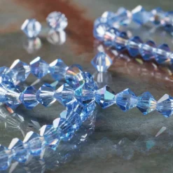 12 Pack: Preciosa® Czech Crystal Bicone Beads, 4mm by Bead Landing™
