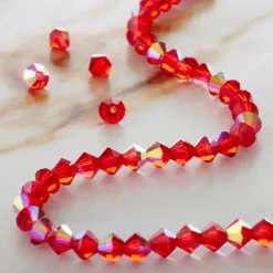 12 Pack: Preciosa® Czech Crystal Bicone Beads, 4mm by Bead Landing™
