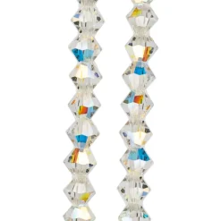 12 Pack: Preciosa® Czech Crystal Bicone Beads, 4mm by Bead Landing™