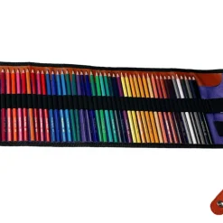 76 Pack Premium Artist Pencil Set, Pencils Set with Canvas Wrap for Drawing Adult Coloring Books Artist Beginner Teens School Travel Birthday Gifts Art Drawing Supplies, Oil based Color Pencils