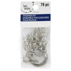 12 Pack: Premium Metals Rhodium Finding Kit by Bead Landing™