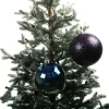 2 Pack 6" Purple Iridescent Shatterproof Ball Ornaments by Ashland®