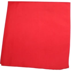 96 Pack Qraftsy Plain 100% Polyester Bandanas - Bulk Lot
