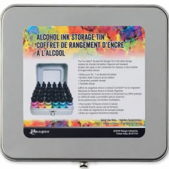 12 Pack: Ranger Tim Holtz® Alcohol Ink Storage Tin