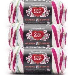 3 Pack Red Heart® All in One™ Granny Square™ Yarn