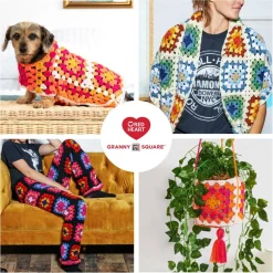3 Pack Red Heart® All in One™ Granny Square™ Yarn