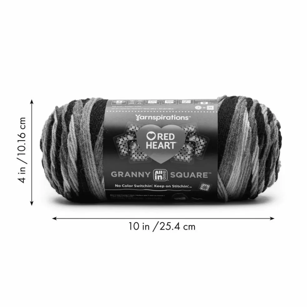 3 Pack Red Heart® All in One™ Granny Square™ Yarn