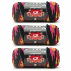 3 Pack Red Heart® All in One™ Granny Square™ Yarn