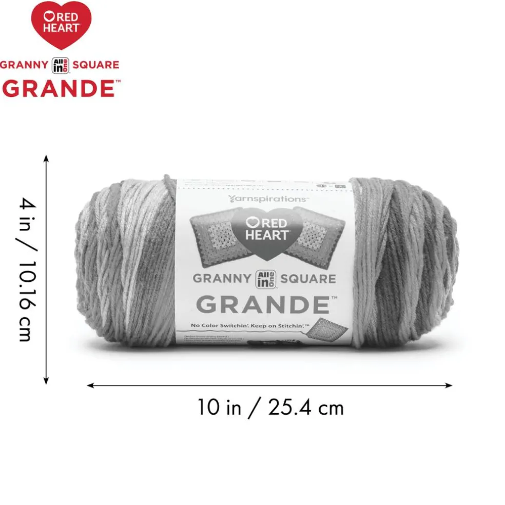 3 Pack Red Heart® All in One™ Granny Square Grande™ Yarn