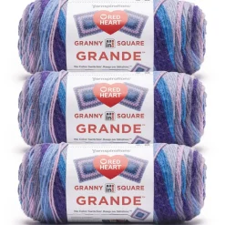3 Pack Red Heart® All in One™ Granny Square Grande™ Yarn