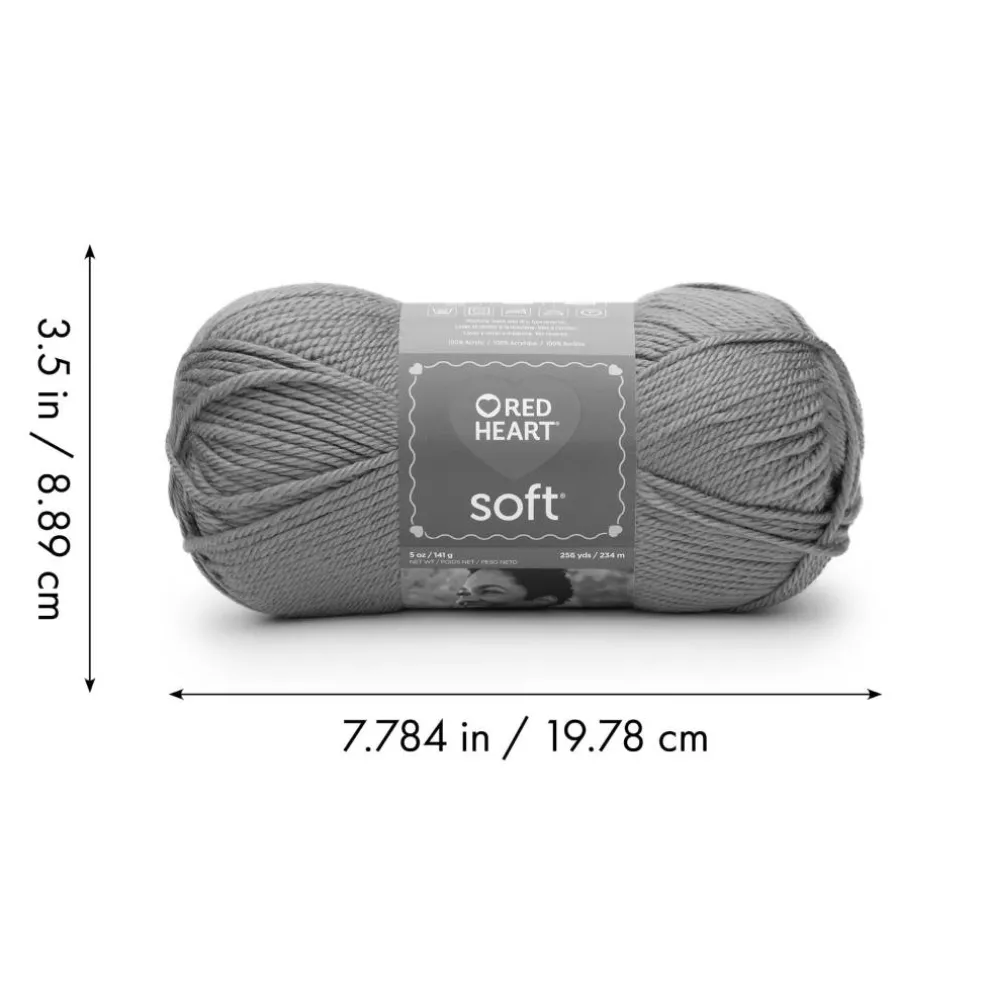 3 Pack Red Heart® Soft™ Solids Yarn