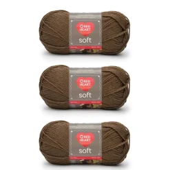 3 Pack Red Heart® Soft™ Solids Yarn