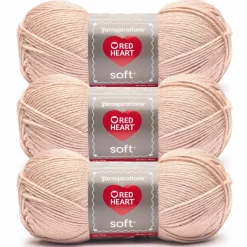 3 Pack Red Heart® Soft™ Solids Yarn