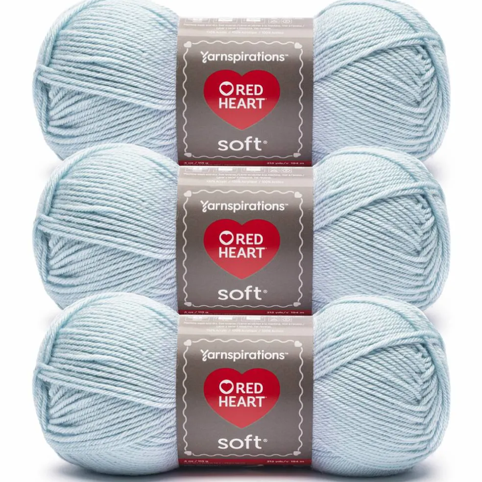 3 Pack Red Heart® Soft™ Solids Yarn
