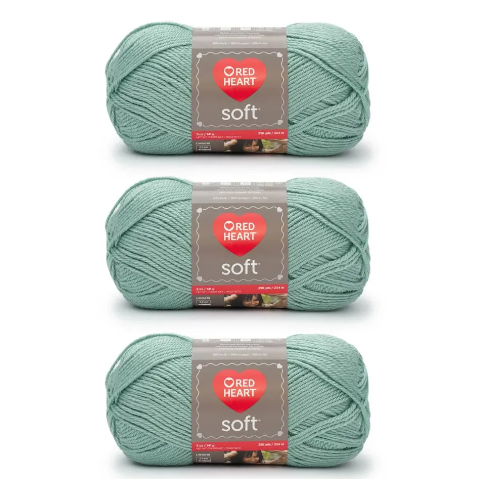 3 Pack Red Heart® Soft™ Solids Yarn