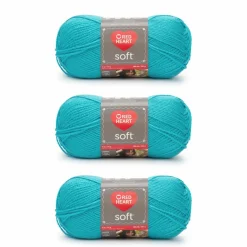 3 Pack Red Heart® Soft™ Solids Yarn