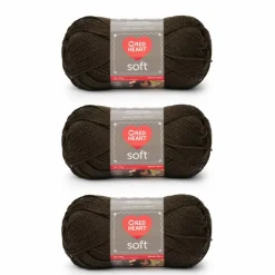 3 Pack Red Heart® Soft™ Solids Yarn