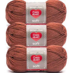 3 Pack Red Heart® Soft™ Solids Yarn