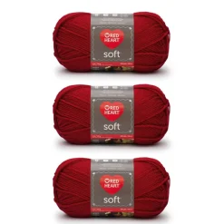 3 Pack Red Heart® Soft™ Solids Yarn
