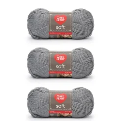 3 Pack Red Heart® Soft™ Solids Yarn