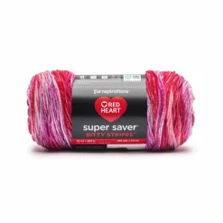 2 Pack Red Heart® Super Saver® Bitty Stripes™ Yarn