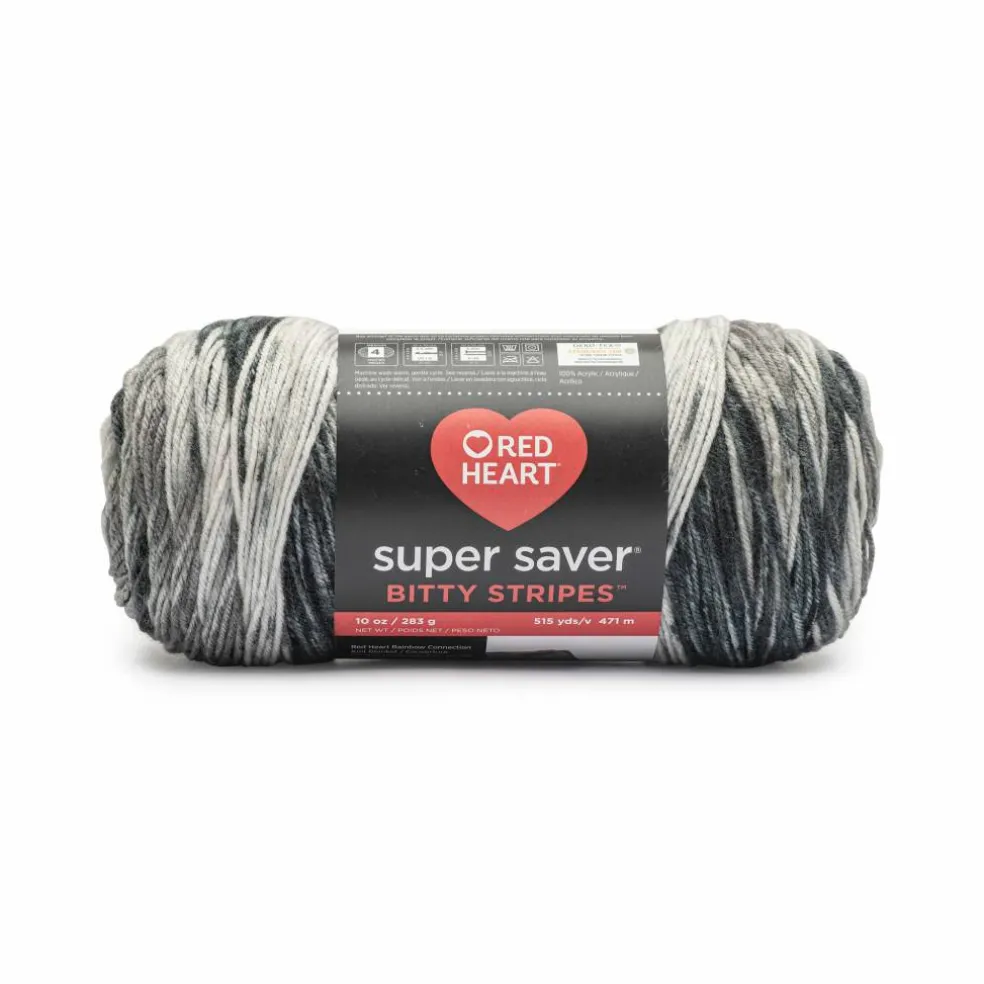 2 Pack Red Heart® Super Saver® Bitty Stripes™ Yarn