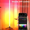 2 Pack RGB Floor Lamp Basic USB 5V LED Corner Lamp with App Control