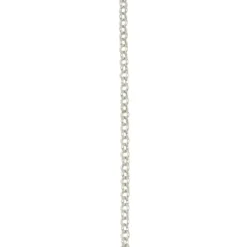 24 Pack: 7.5" Rhodium Rolo Chain Bracelet by Bead Landing™