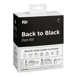 6 Pack: Rit® Back to Black Dye Kit