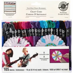 12 Pack: Rock Bandz Craft Cord by Loops & Threads™