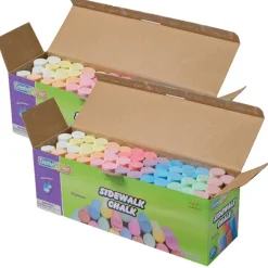 2 Packs: 52 ct. (104) Creativity Street® Assorted Colors Sidewalk Chalk