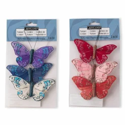 24 Packs: 3 ct. (72 total) Assorted Bright Butterflies by Ashland®
