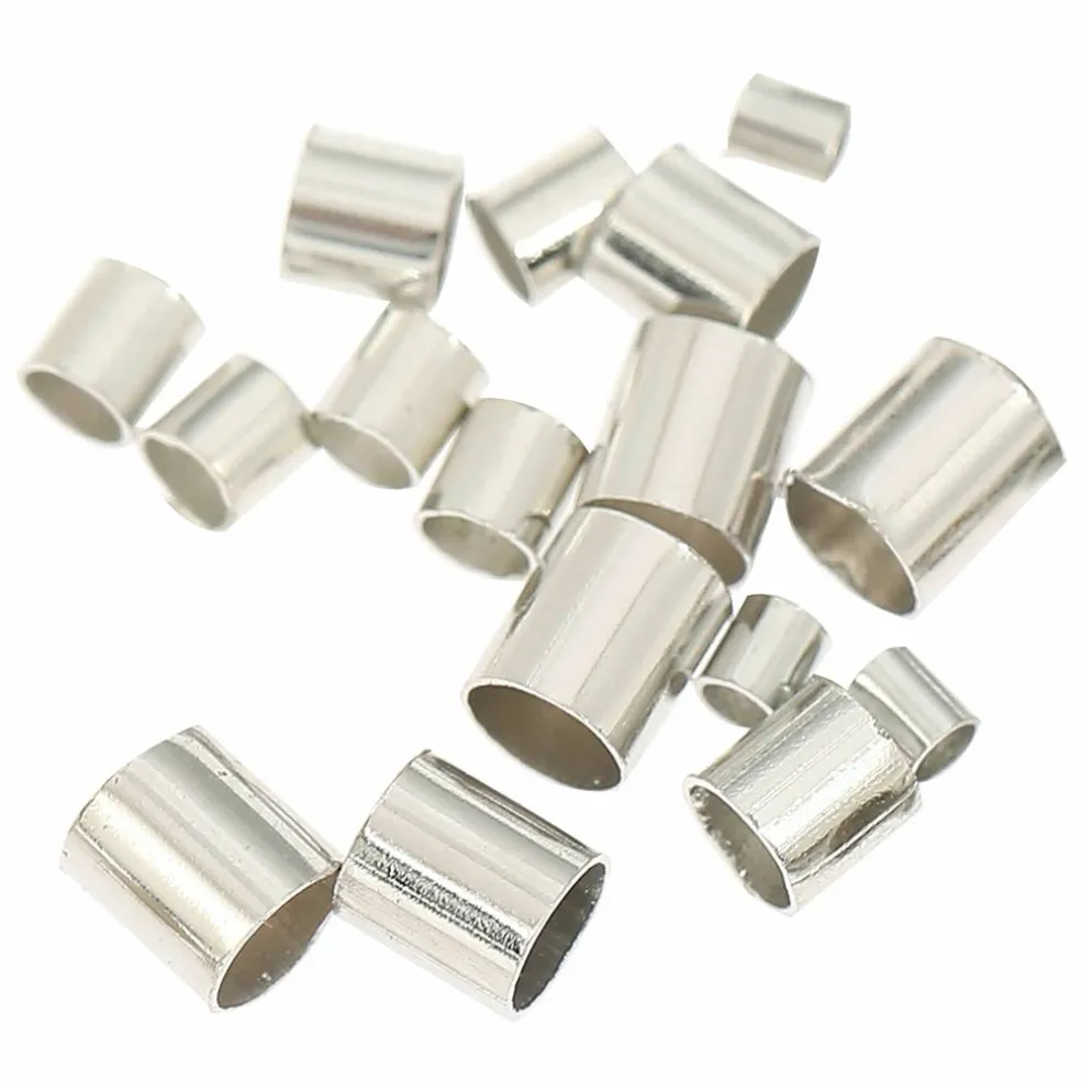 12 Packs: 600 ct. (7,200 total) Assorted Metal Crimp Tubes by Bead Landing™