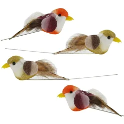 12 Packs: 4 ct. (48 total) Assorted Mushroom Birds by Ashland®