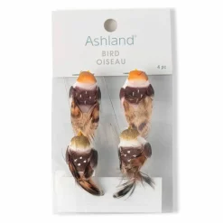 12 Packs: 4 ct. (48 total) Assorted Mushroom Birds by Ashland®