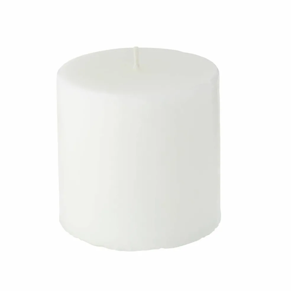 12 Packs: 3 ct. (36 total) Basic Elements™ White Pillar Candles by Ashland®