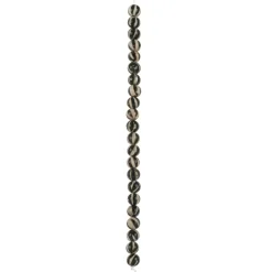 12 Packs: 22 ct. (264 total) Black Dyed Agate Round Beads, 7.5mm by Bead Landing™