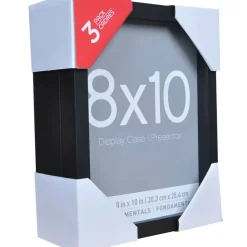 9 Packs: 3 ct. (27 total) Black Fundamentals 8" x 10" Display Case by Studio Décor®
