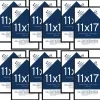 6 Packs: 2 ct. (12 total) Black Multipurpose 11" x 17" Frames, Basics by Studio Décor®