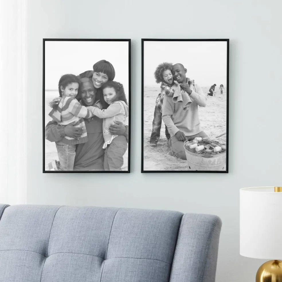 6 Packs: 2 ct. (12 total) Black Multipurpose 11" x 17" Frames, Basics by Studio Décor®