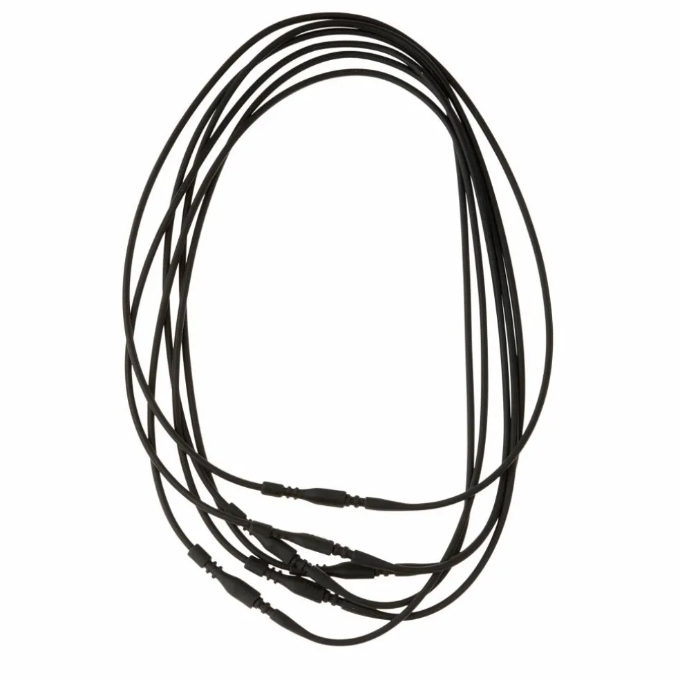 6 Packs: 6 ct. (36 total) Black Stretch Magic Silkies™ Necklaces