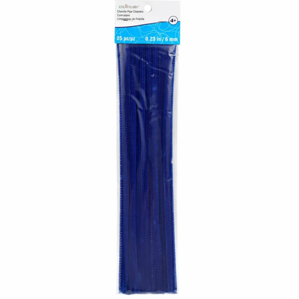 24 Packs: 25 ct. (600 total) Chenille Pipe Cleaners by Creatology™