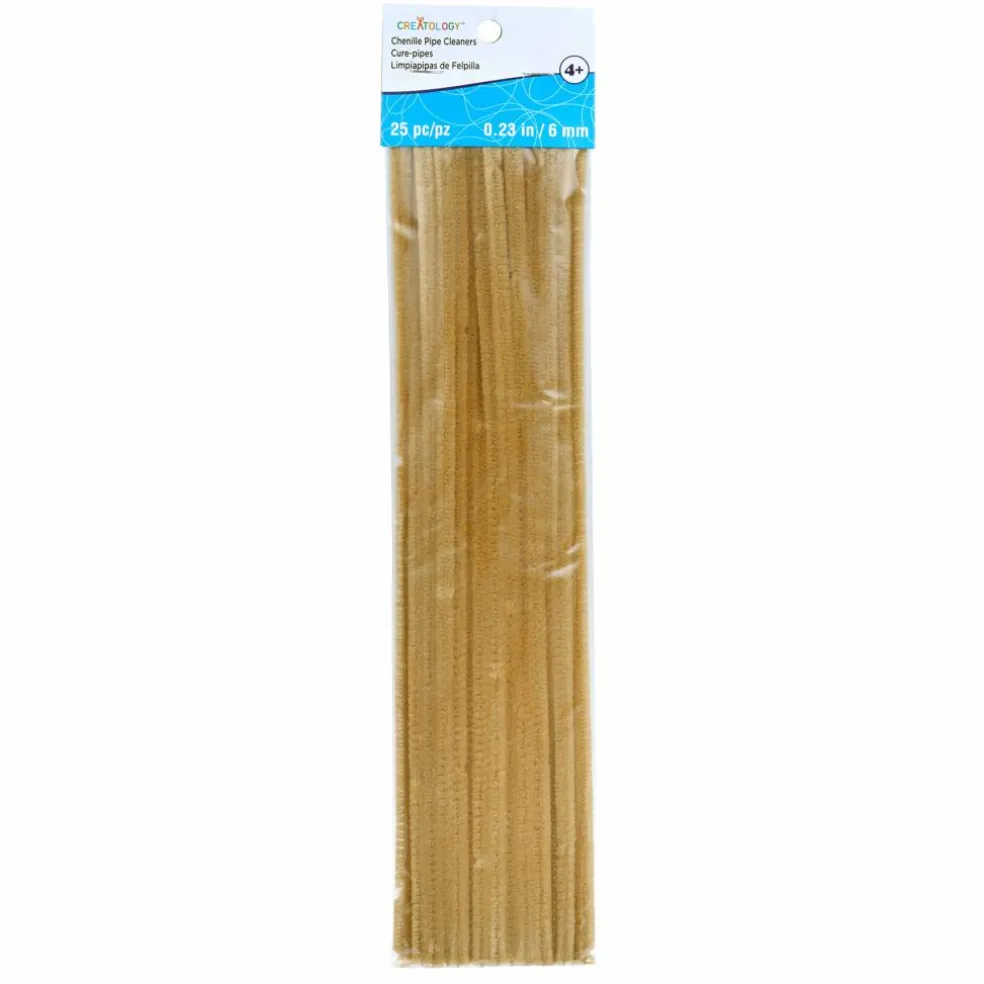 24 Packs: 25 ct. (600 total) Chenille Pipe Cleaners by Creatology™