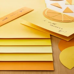 12 Packs: 50 ct. (600 total) Citrus 8.5" x 11" Cardstock Paper by Recollectionsâ„¢