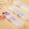 12 Packs: 3 ct. (36 total) Clear 7-Compartment Jewelry Storage Boxes by Bead Landing™