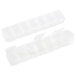12 Packs: 3 ct. (36 total) Clear 7-Compartment Jewelry Storage Boxes by Bead Landing™