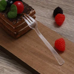 12 Packs: 24 ct. (288 total) Clear Mini Forks by Celebrate It™