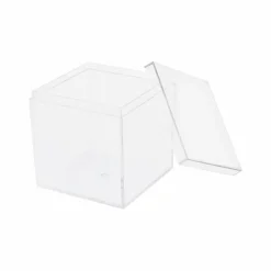 8 Packs: 12 ct. (96 total) 2" Clear Plastic Favor Boxes by Celebrate Itâ„¢