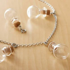 12 Packs: 4 ct. (48 total) Clear Potion Bottle Charms by Creatology™